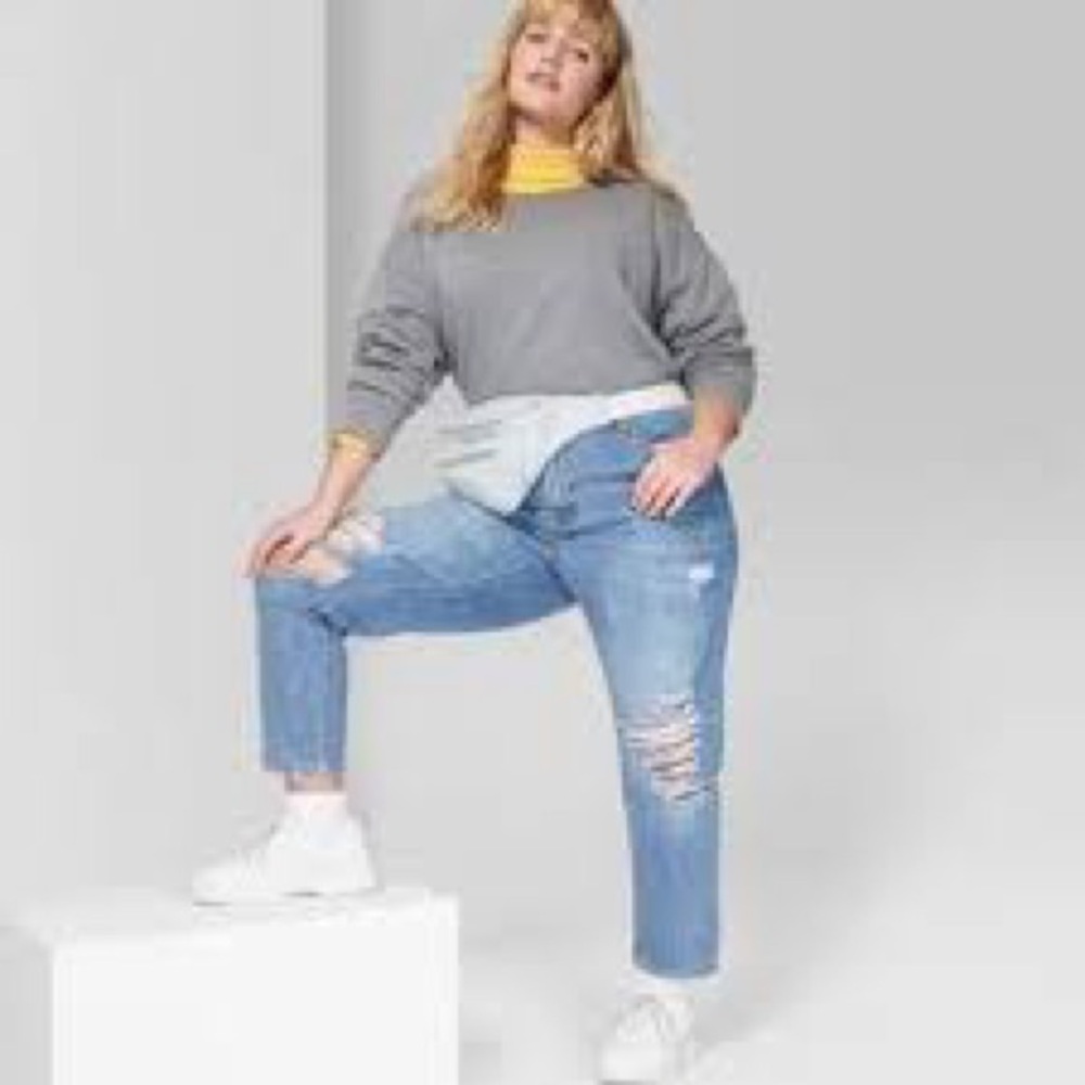High Rise Mom Jean